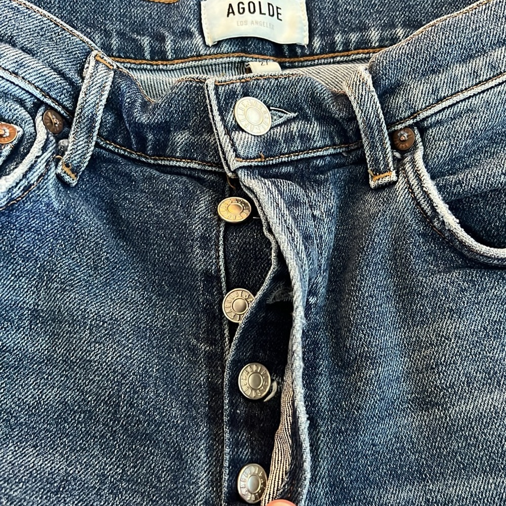 AGOLDE Nico High Rise Jeans NWOT - Picture 8 of 14